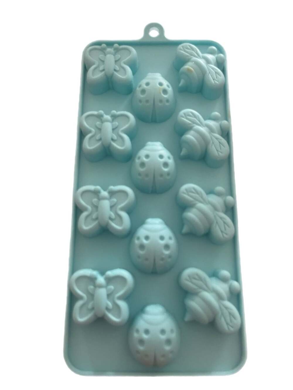 Blue Silicone Insect and Butterfly Mold